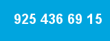925 436 69 15 925 436 69 15